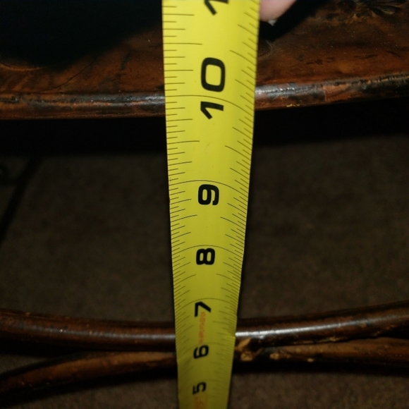 🥰🥰🥰 Beautiful  metal  handmade bench...never used... - Picture 3 of 5